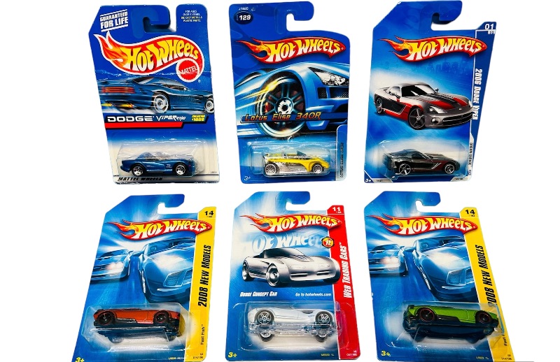 Photo 1 of 811062… 6 hot wheels die cast muscle cars 