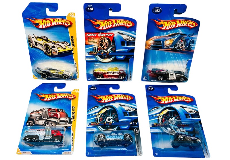 Photo 1 of 811063… 6 hot wheels die cast specialty cars 