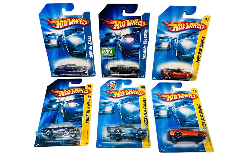 Photo 1 of 811069… 6 hot wheels die cast cars 