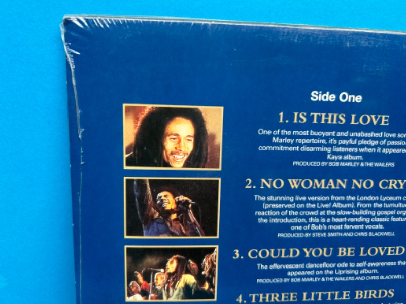 Photo 4 of 811100…sealed Bob Marley vinyl record 33 rpm Legend 75th anniversary in plastic sleeve 