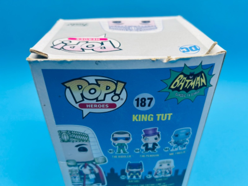 Photo 2 of 811141…Funko pop Batman King Tut vinyl figure-some wear to box