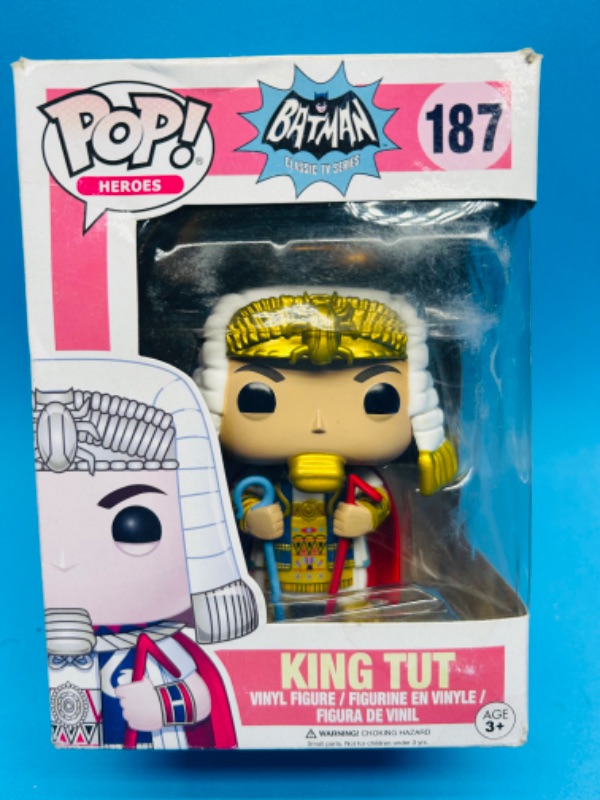Photo 1 of 811141…Funko pop Batman King Tut vinyl figure-some wear to box