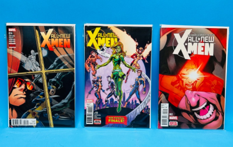 Photo 1 of 811169…3 X-men comics in plastic sleeves 