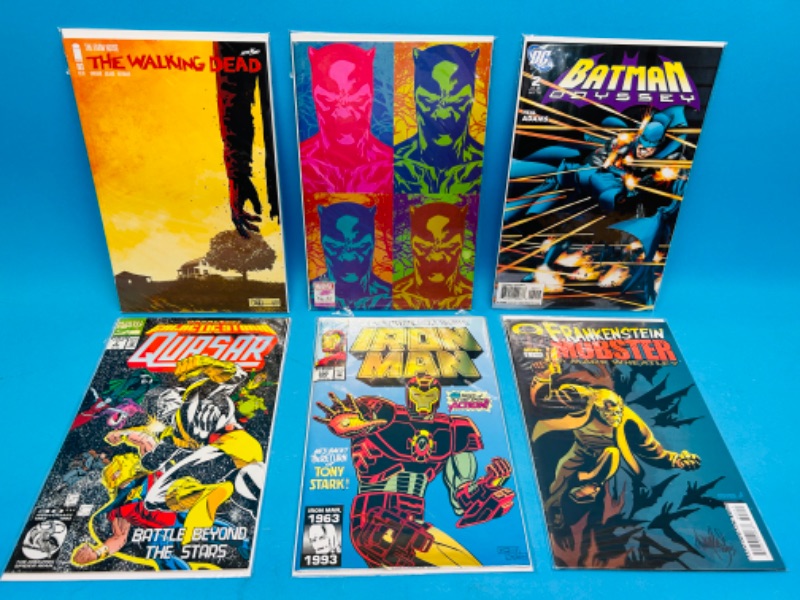 Photo 1 of 811215…  6 comics in plastic sleeves 