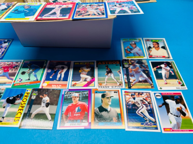 Photo 3 of 811230…1200+ mixed baseball trading cards in box 