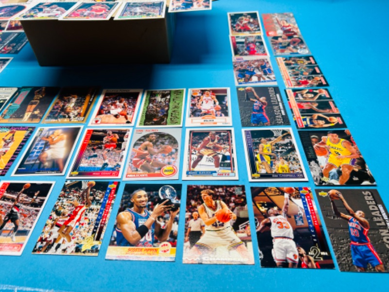 Photo 5 of 811231…1000+ basketball trading cards in box