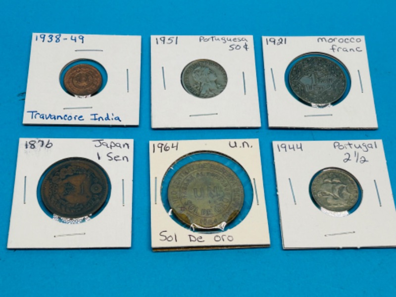 Photo 1 of 811307…6 foreign coins