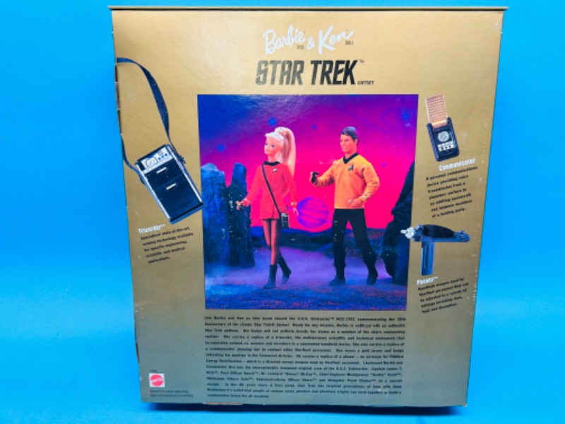 Photo 2 of 811314…Barbie and Ken Star Trek gift set