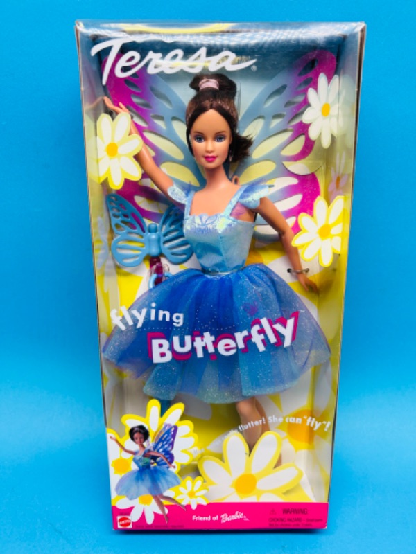 Photo 1 of 811323…Barbie Flying Butterfly Teresa doll  2000