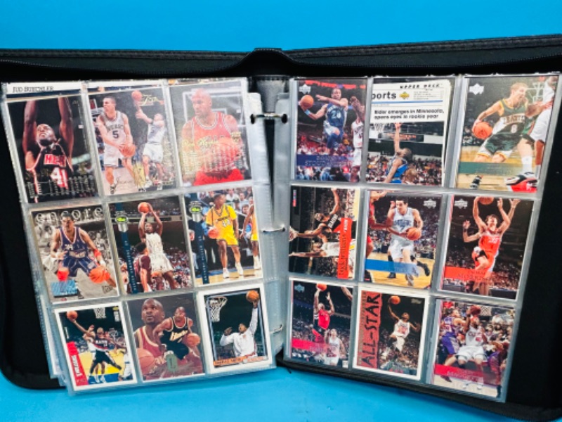 Photo 8 of 811330…360 mixed basketball trading cards in binder