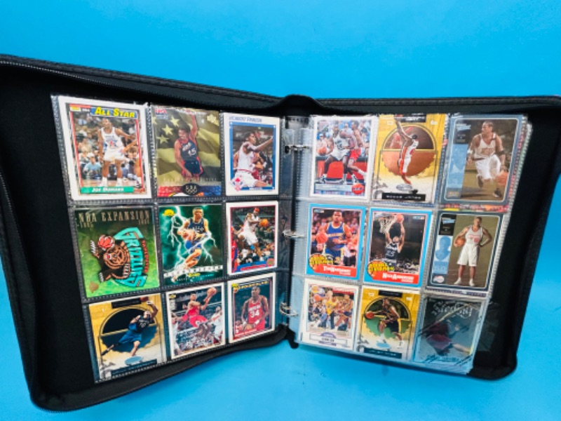 Photo 6 of 811330…360 mixed basketball trading cards in binder