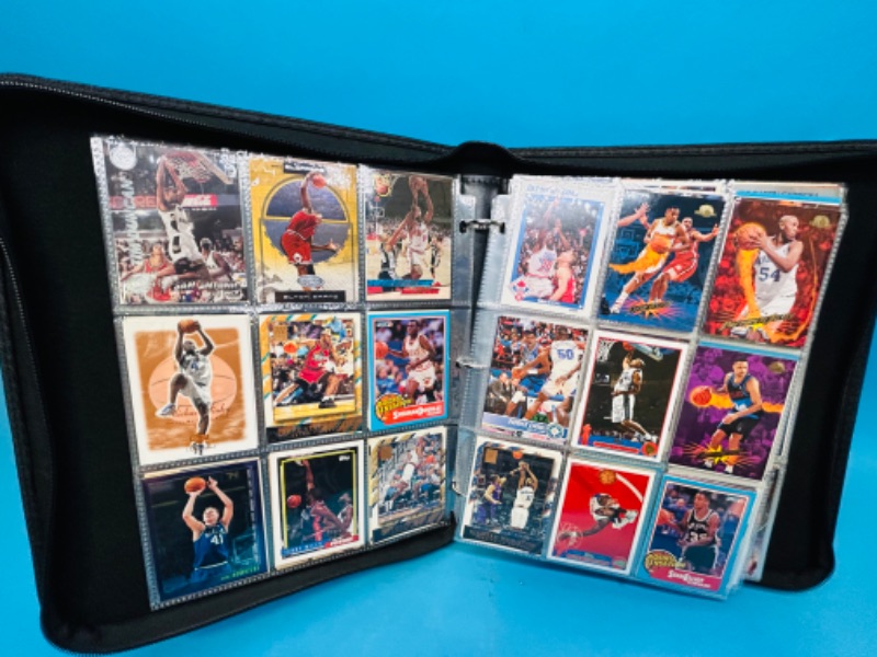 Photo 10 of 811330…360 mixed basketball trading cards in binder