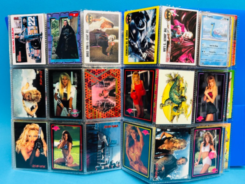 Photo 4 of 811340…216 character and comic trading cards in binder 