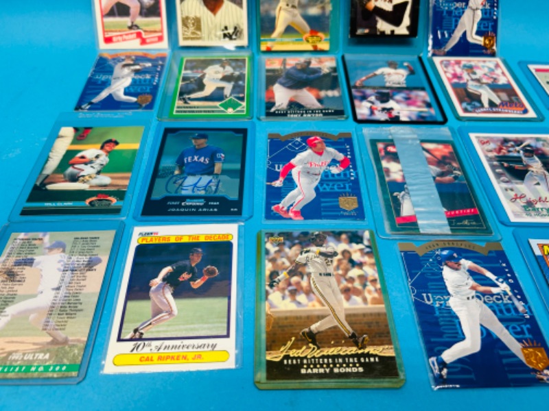 Photo 4 of 811368…collectible baseball l cards in hard plastic sleeves 