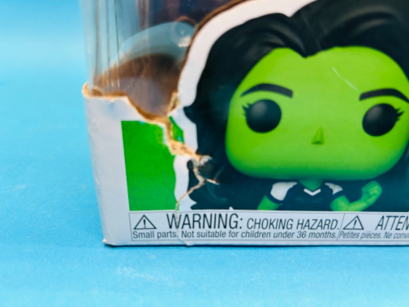 Photo 2 of 811390…Gigantic huge Funko Pop She-Hulk bobble head figure 1135- wear on package 