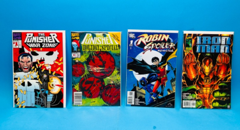 Photo 1 of 811406…4 comics all #1’s in plastic sleeves 