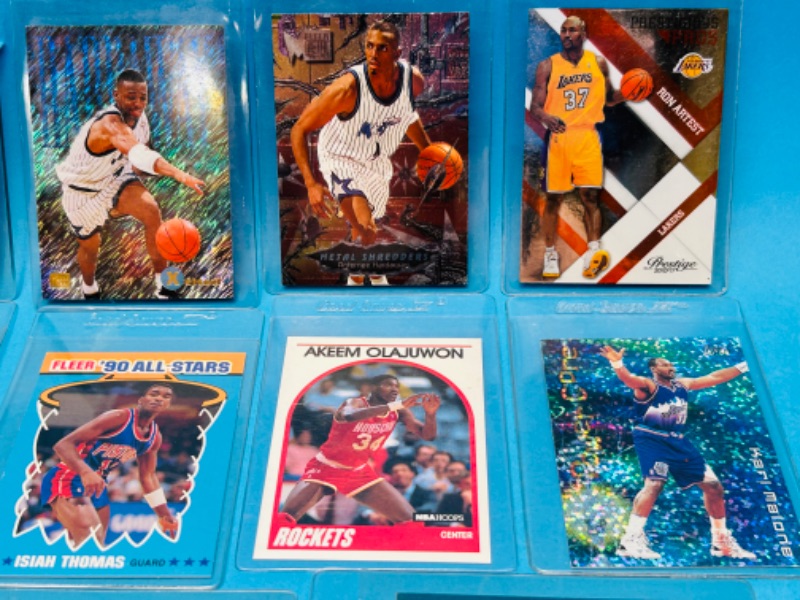 Photo 5 of 811420… collectible basketball cards in hard plastic sleeves 