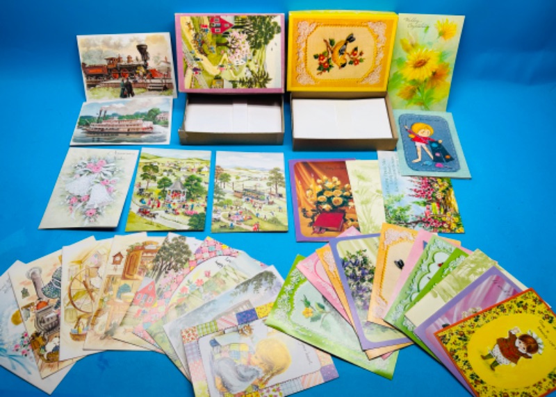 Photo 1 of 811447…vintage greeting cards with envelopes 