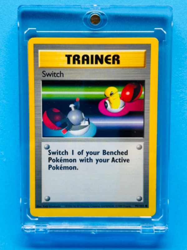 Photo 1 of 811452…Pokémon Trainer card 95/102 in hard plastic case