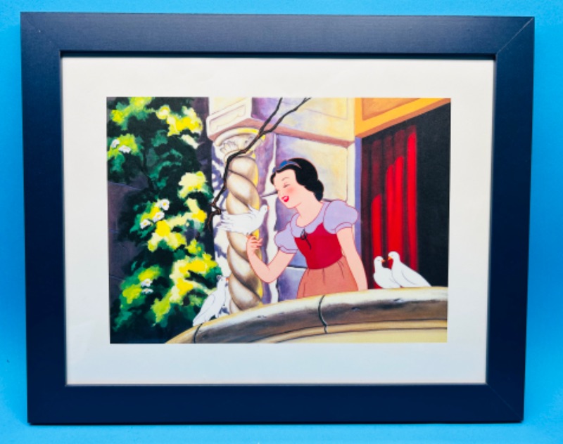 Photo 1 of 811472…Disney Snow White lithograph framed in 11 x 14