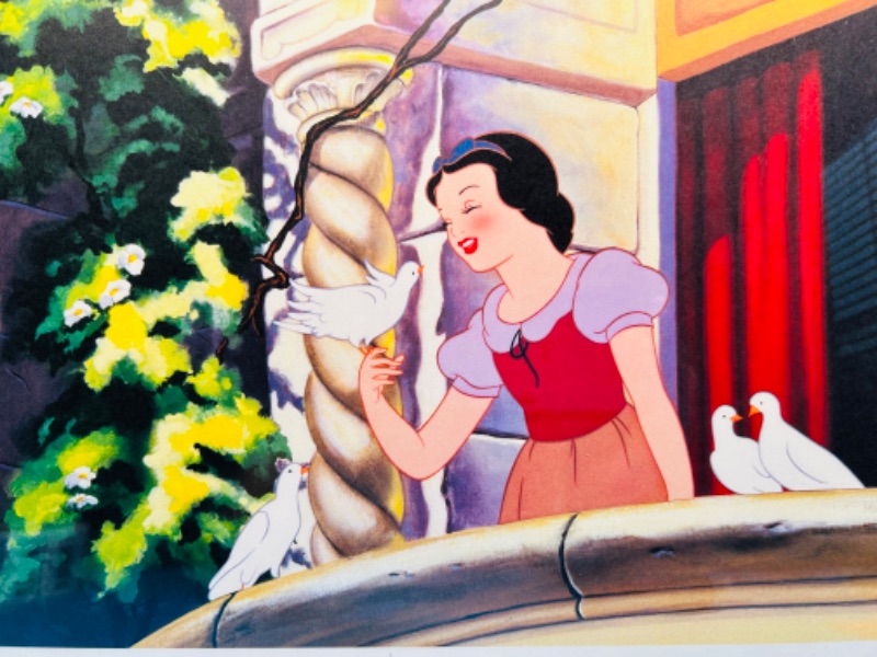 Photo 2 of 811472…Disney Snow White lithograph framed in 11 x 14