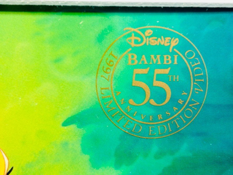 Photo 4 of 811474…Disney Bambi 55th Anniversary limited edition framed in 11 x 14 