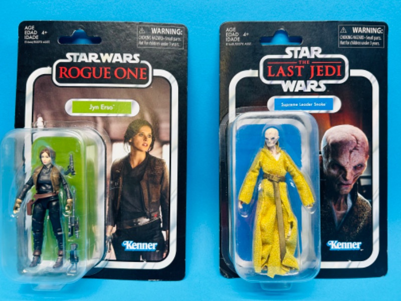 Photo 1 of 811481… 2 Star Wars figures 