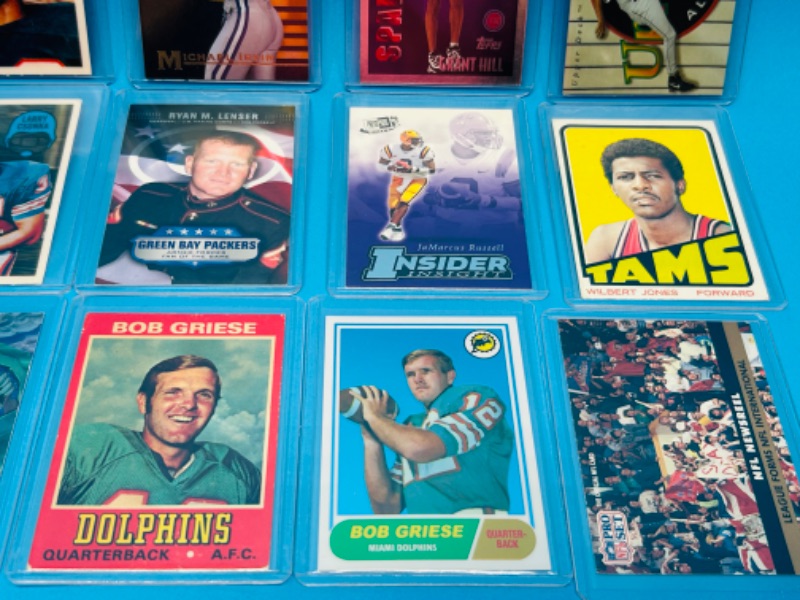 Photo 2 of 811492…15 collectible sports trading cards  in hard plastic sleeves 