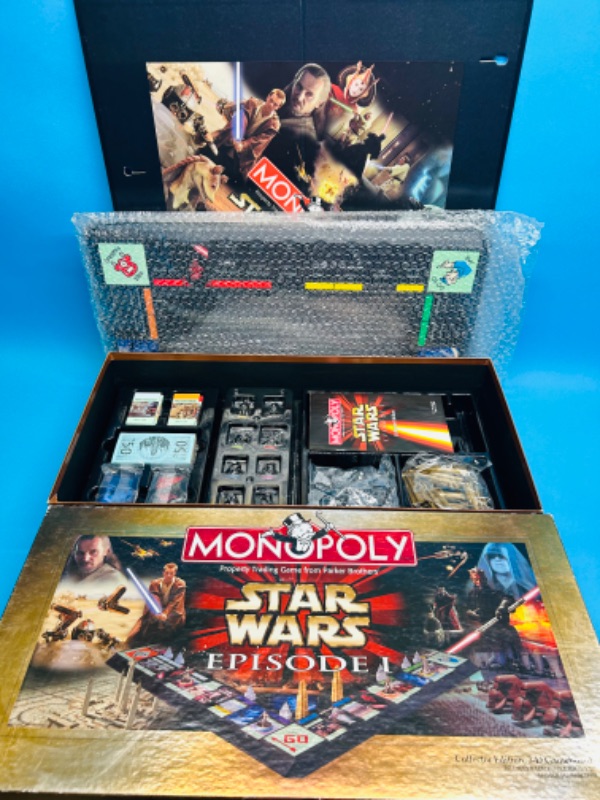 Photo 2 of 811494…monopoly Star Wars episode I collector edition with 3-D gameboard 