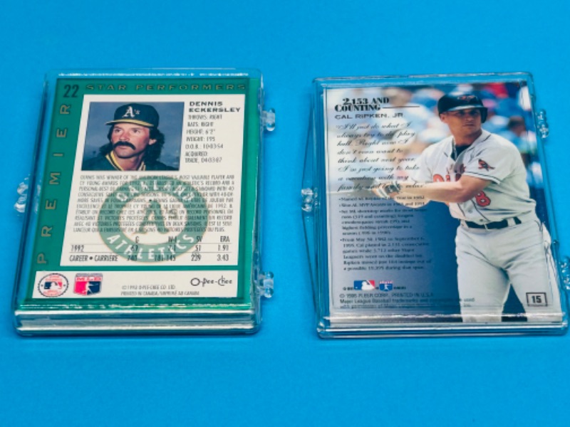 Photo 2 of 811512…2 baseball card sets in cases 1-22 and 1-15