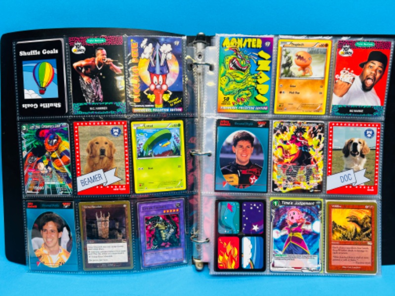 Photo 1 of 811528…252 mixed character and game cards in binder