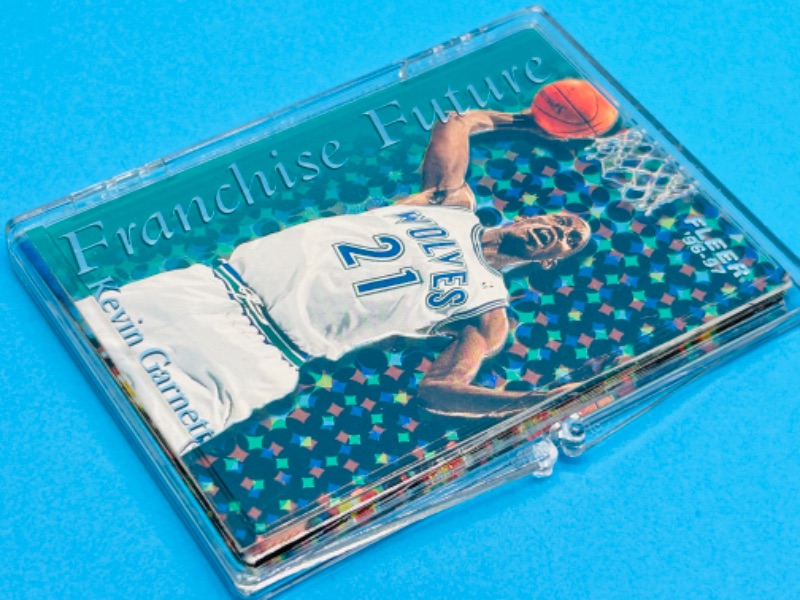 Photo 1 of 811545…Fleer Franchise Future chrome basketball card set 1-10 in case