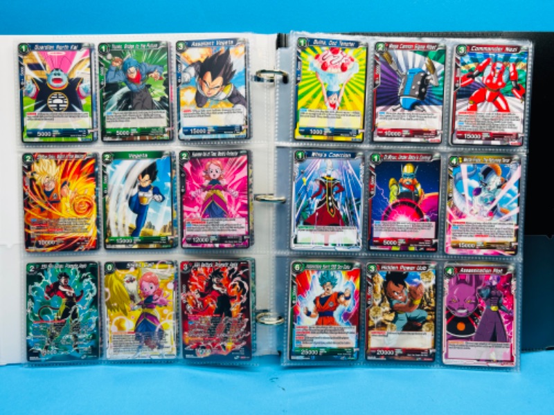 Photo 3 of 811610…144 Dragonballz trading cards in binder