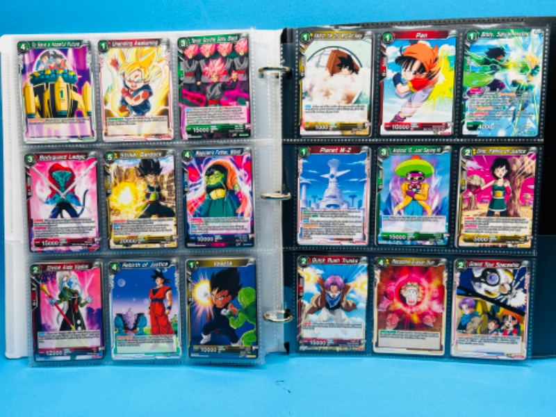 Photo 1 of 811610…144 Dragonballz trading cards in binder