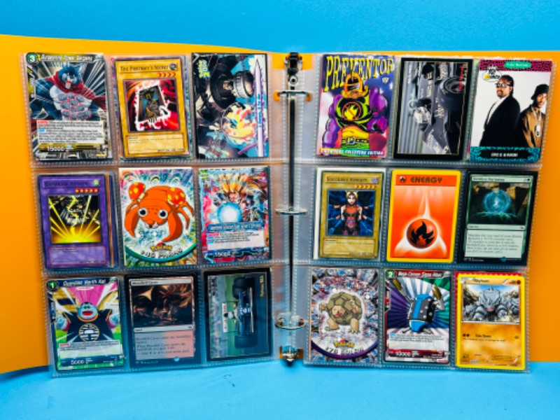 Photo 4 of 811611…216 character and game trading cards in binder 