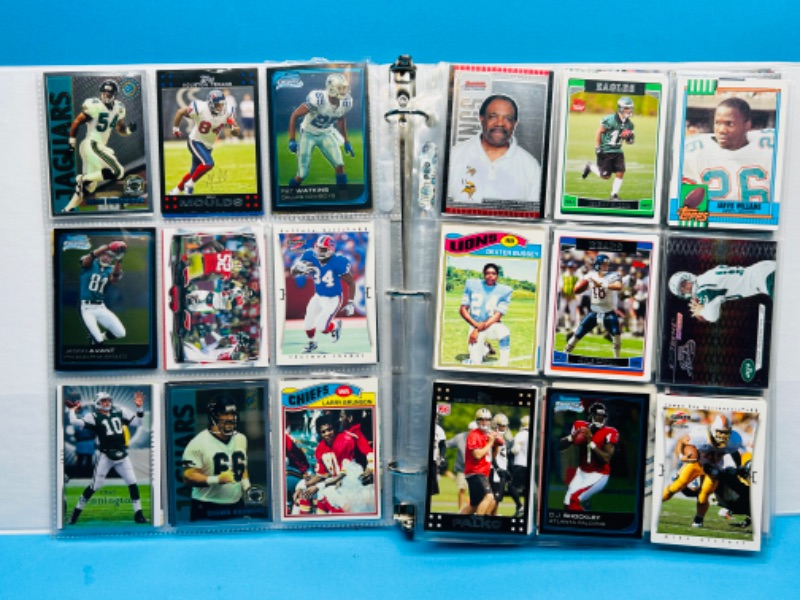 Photo 10 of 811612…270 mixed football trading cards in binder 