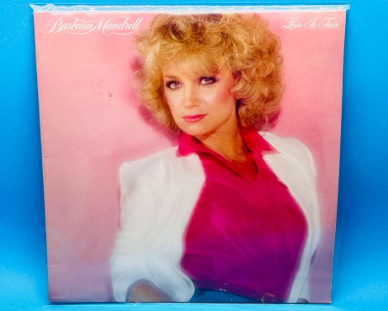 Photo 1 of 811703…Barbara Mandrell vinyl record 33 rpm in plastic sleeve 