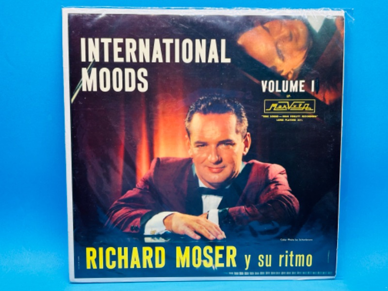 Photo 1 of 811705…Richard Moser vinyl record 33 rpm in plastic sleeve 