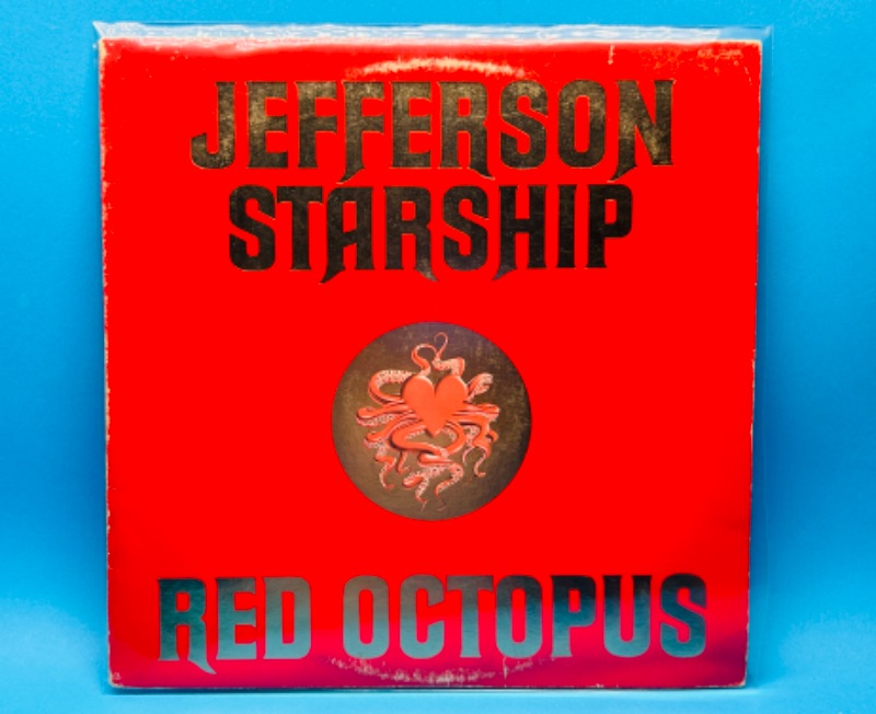 Photo 1 of 811706…Jefferson Starship vinyl record 33 rpm in plastic sleeve 