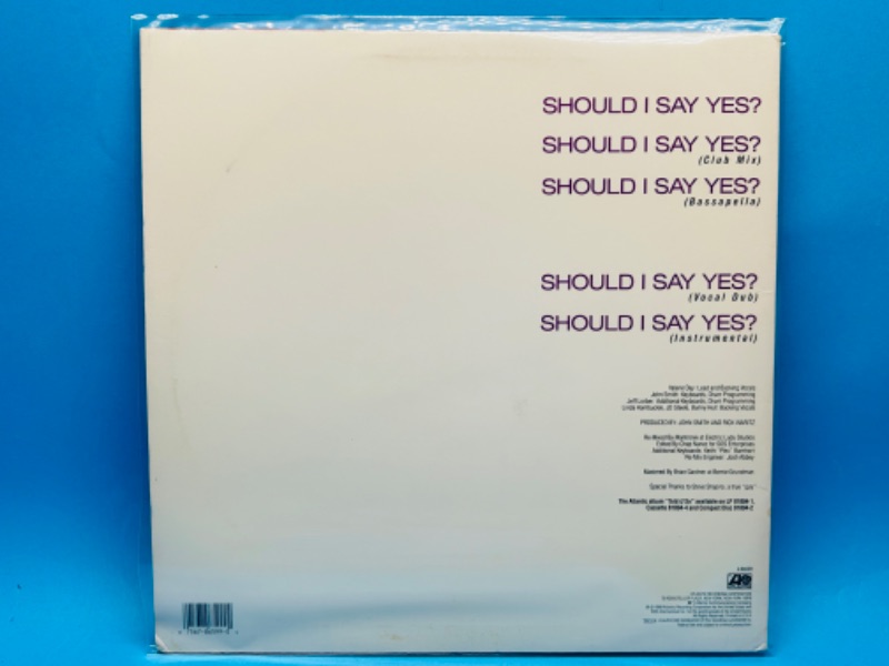 Photo 1 of 811707…Nu Shooz vinyl record 33 rpm in plastic sleeve 