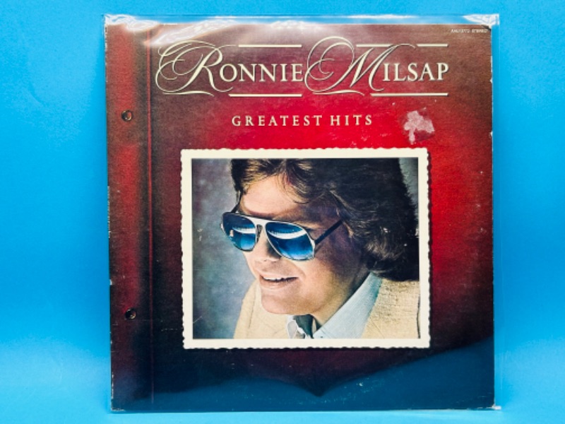 Photo 1 of 811708…Ronnie Milsap vinyl record 33 rpm in plastic sleeve 