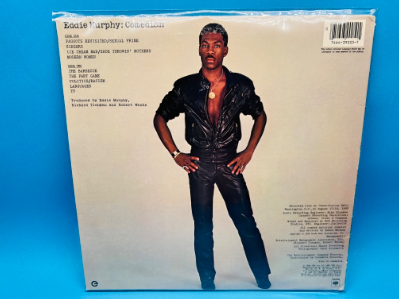 Photo 1 of 811710…Eddie Murphy vinyl record 33 rpm in plastic sleeve 