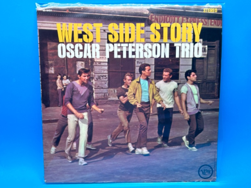 Photo 1 of 811725…west side story  vinyl record 33 rpm in plastic sleeve 