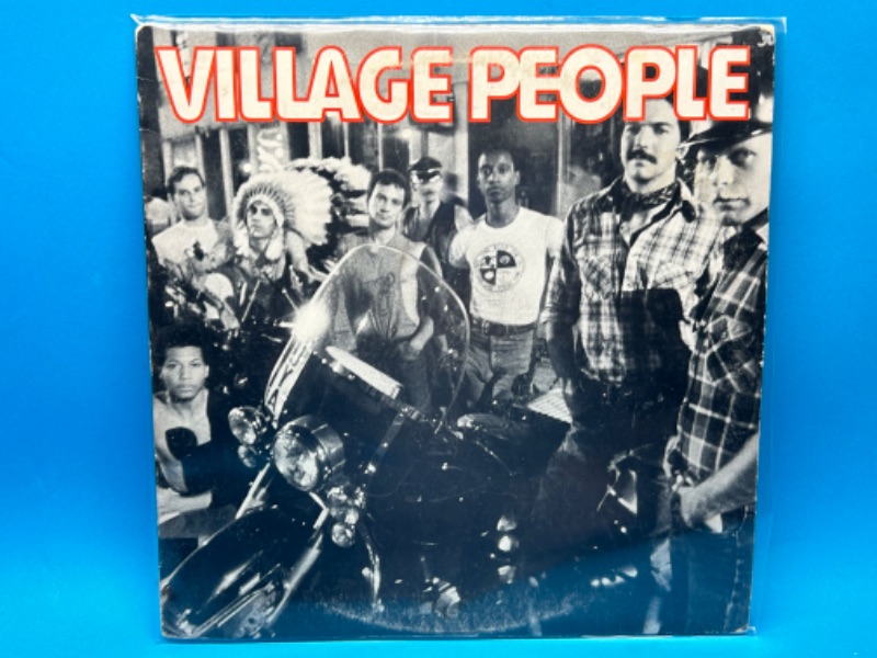 Photo 1 of 811728…Village People  vinyl record 33 rpm in plastic sleeve 