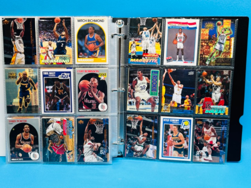 Photo 13 of 811752…252 mixed basketball trading cards in binder-photos of all pages 