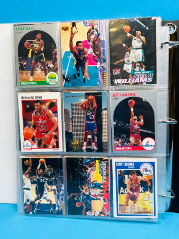 Photo 2 of 811752…252 mixed basketball trading cards in binder-photos of all pages 