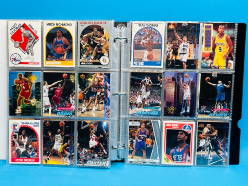 Photo 5 of 811752…252 mixed basketball trading cards in binder-photos of all pages 