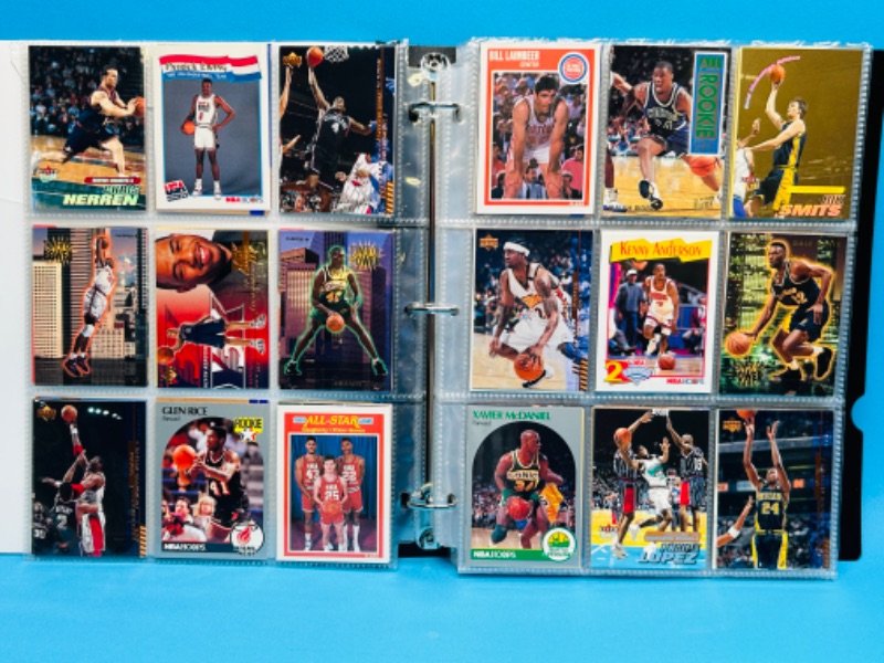 Photo 12 of 811752…252 mixed basketball trading cards in binder-photos of all pages 