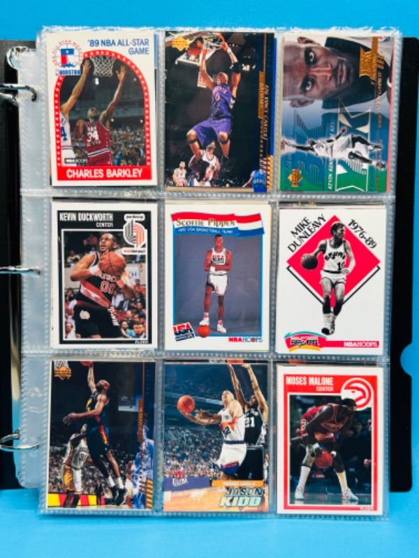 Photo 6 of 811752…252 mixed basketball trading cards in binder-photos of all pages 