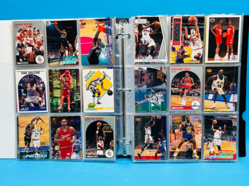 Photo 4 of 811752…252 mixed basketball trading cards in binder-photos of all pages 